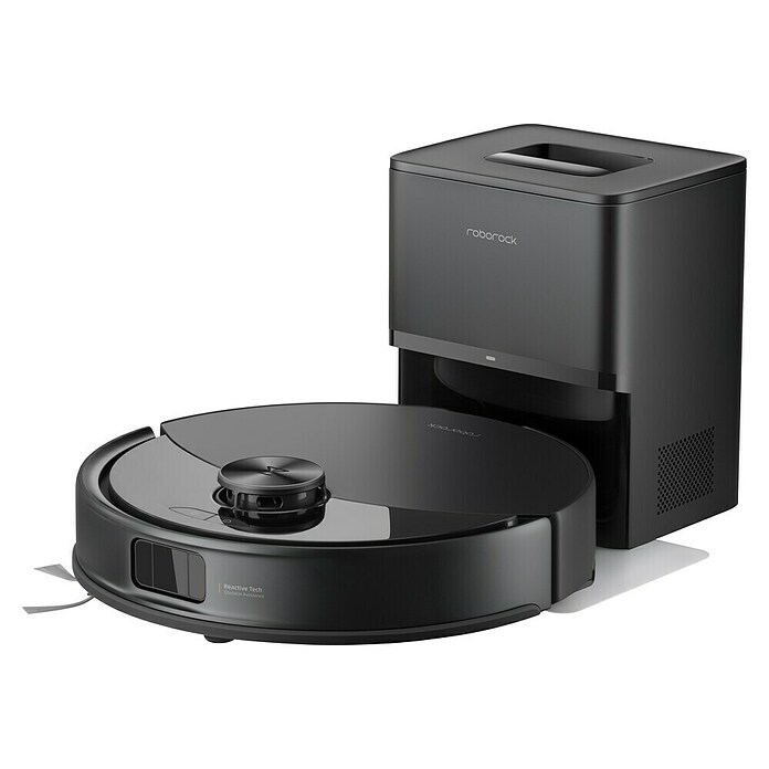 Roborock Saugwischroboter Q10 VF+ Black (Saugkraft: 10 000 Pa, Akkulaufzeit: 240 min, Fassungsvermögen Roboter: 350 ml, Schwarz) | BAUHAUS