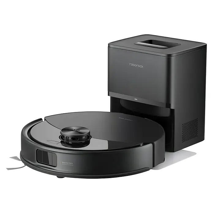 Roborock Saugwischroboter Q10 VF+ Black - Saugkraft: 10.000 Pa, Akkulaufzeit: 240 min, Fassungsvermögen Roboter: 350 ml, Schwarz - Der Roborock S7 MaxV Ultra Saugroboter mit automatischer Absaugstation. Er bietet fortschrittliche Reinigungstechnologie für ein sauberes Zuhause.