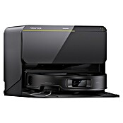 Roborock Robot aspirador con mopa Saros Z70 R&D Black con conexión de agua (Potencia de aspiración: 22.000 Pa, Duración de la batería: 135 min, Capacidad del robot: 350 ml, Negro) | BAUHAUS