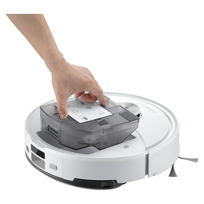 Roborock Saugwischroboter Q10 VF+ White (Saugkraft: 10 000 Pa, Akkulaufzeit: 240 min, Fassungsvermögen Roboter: 350 ml, Weiß) | BAUHAUS