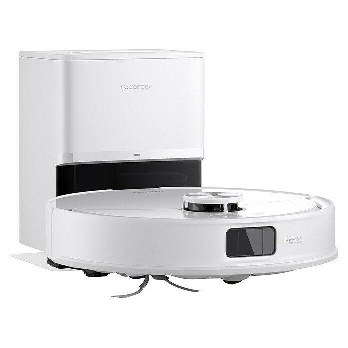 Roborock Saugwischroboter Q10 VF+ White (Saugkraft: 10 000 Pa, Akkulaufzeit: 240 min, Fassungsvermögen Roboter: 350 ml, Weiß) | BAUHAUS