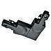 Trio Lighting DUOline Connector L-vorm - aardingsdraad binnenkant 