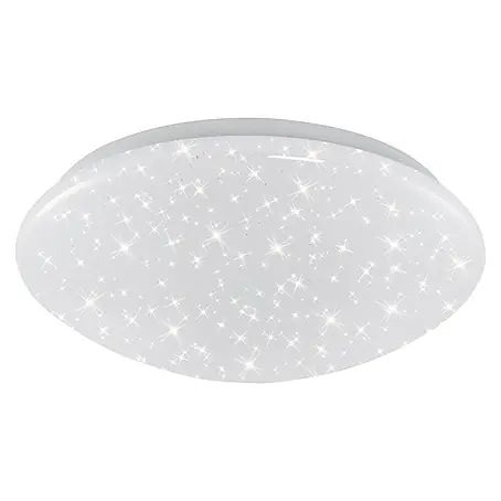 Briloner  Plafón LED redondo cielo estrellado