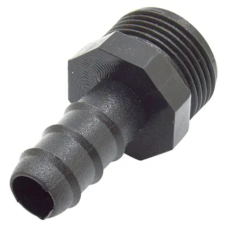 Conector para manguera goteo Macho