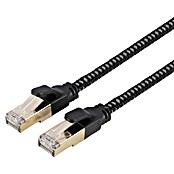 Q-Link Kabel voor netwerk CAT 8 met 2 x RJ45 (Zwart, RJ45-stekker) | BAUHAUS