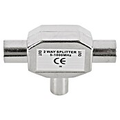 Q-Link Coax verbinder Splitter - 1x male 2x female (Coax-aansluiting) | BAUHAUS