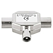 Q-Link Coax verbinder Splitter - 1x male 2x female (Coax-aansluiting) | BAUHAUS