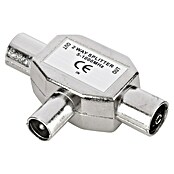 Q-Link Coax verbinder Splitter - 1x male 2x female (Coax-aansluiting) | BAUHAUS