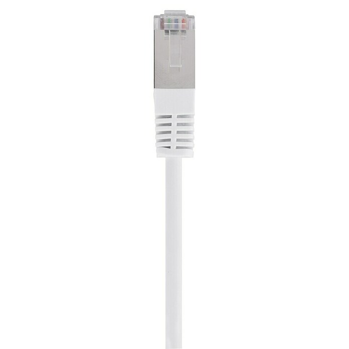 Q-Link Kabel voor netwerk CAT 6 - 3 meter (Wit, RJ45-stekker, Tot 1 GBit/s) | BAUHAUS