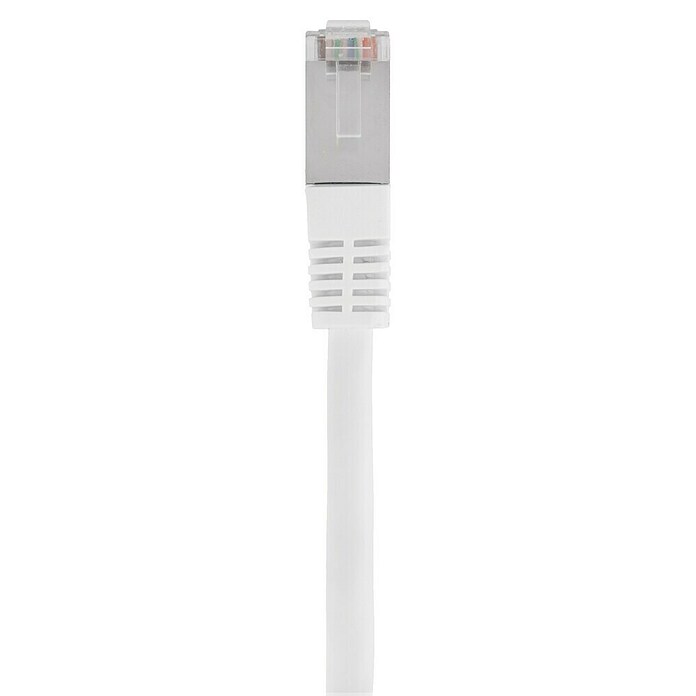 Q-Link Kabel voor netwerk CAT 6 - 5 meter (Wit, RJ45-stekker, Tot 1 GBit/s) | BAUHAUS