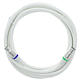 Q-Link Coaxkabel 3 meter (Wit)