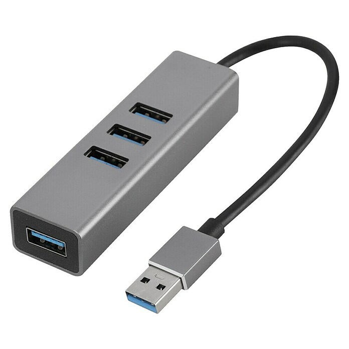 Q-Link USB-hub USB-A - 4x (USB C-stekker) | BAUHAUS
