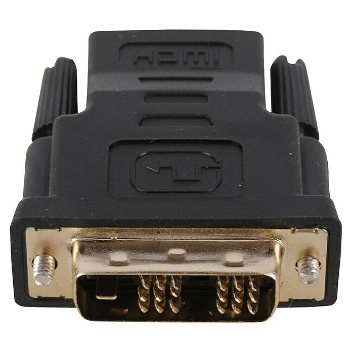 Q-Link HDMI-adapter naar DVI (Zwart, 1 x HDMI-aansluiting) | BAUHAUS