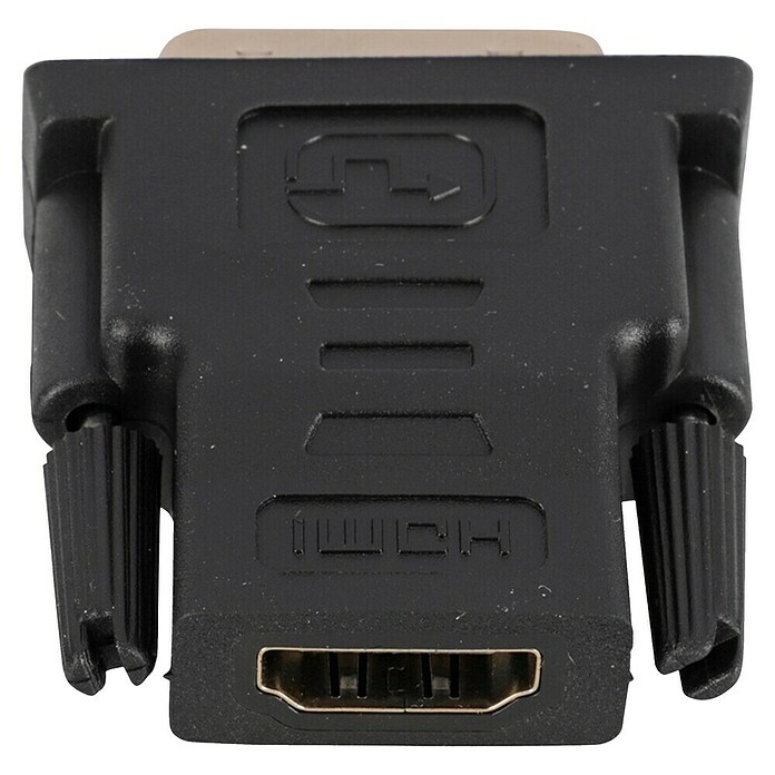 Q-Link HDMI-adapter naar DVI (Zwart, 1 x HDMI-aansluiting) | BAUHAUS