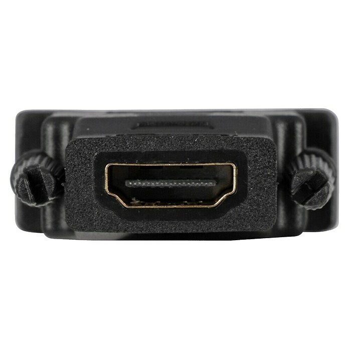 Q-Link HDMI-adapter naar DVI (Zwart, 1 x HDMI-aansluiting) | BAUHAUS