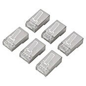 Q-Link Connector FTP - 6 stuks (RJ45-stekker, Vergulde contacten) | BAUHAUS