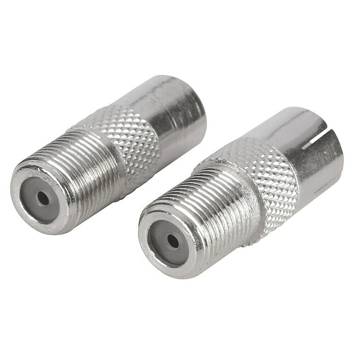 Q-Link Coaxadapter Buitendraads (F-connector, 1x male, 1x female) | BAUHAUS