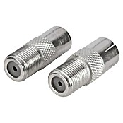 Q-Link Coaxadapter Buitendraads (F-connector, 1x male, 1x female) | BAUHAUS