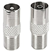 Q-Link Coaxadapter Buitendraads (F-connector, 1x male, 1x female) | BAUHAUS