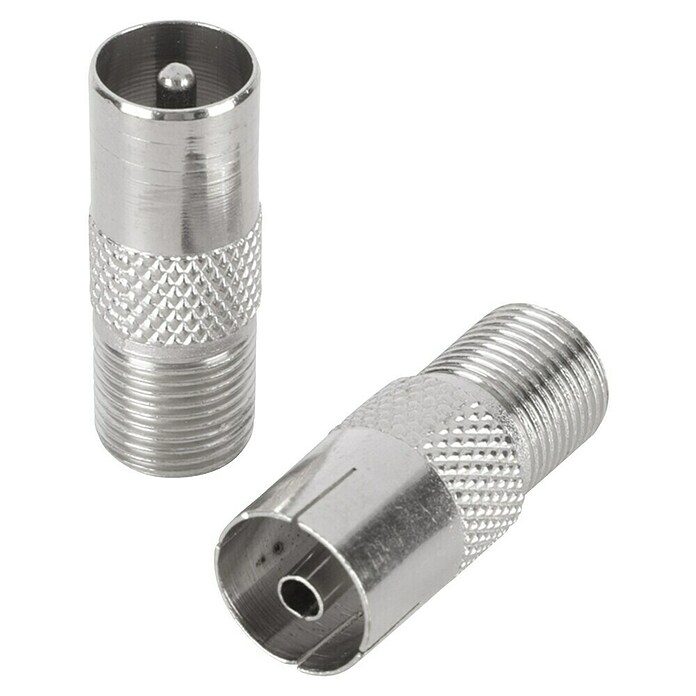 Q-Link Coaxadapter Buitendraads (F-connector, 1x male, 1x female) | BAUHAUS