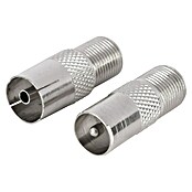 Q-Link Coaxadapter Buitendraads (F-connector, 1x male, 1x female) | BAUHAUS