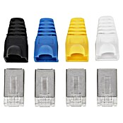 Q-Link Connector FTP - 4 stuks (RJ45-stekker, Vergulde contacten) | BAUHAUS