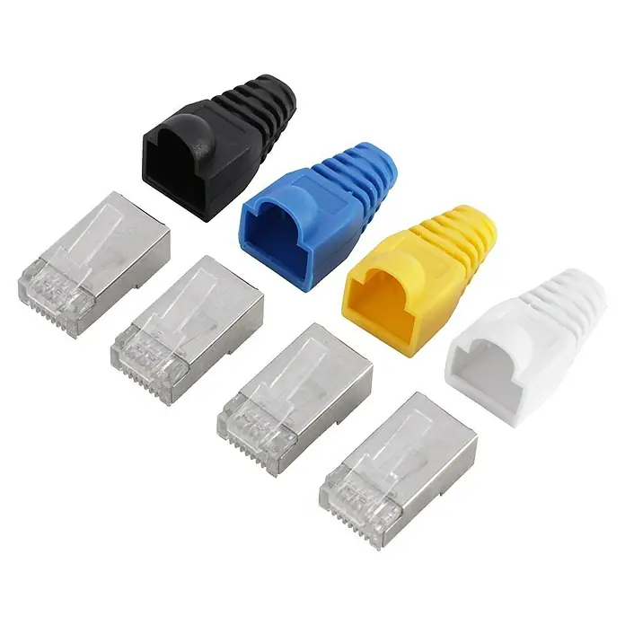 Lumonic 2x netwerkstekker RJ45 male zonder gereedschap