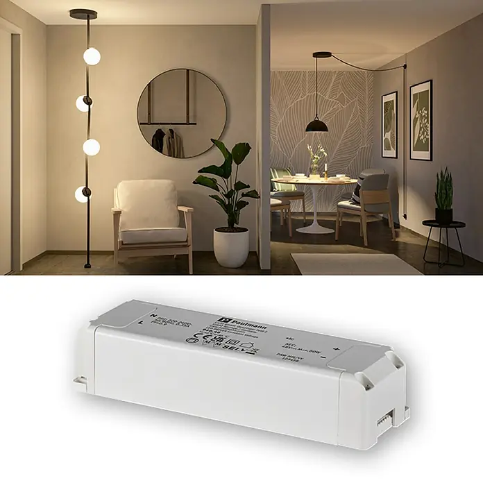 Paulmann ULine Trafo - 60 W - Paulmann LED-Trafo für zuverlässige Stromversorgung von LED-Leuchten, geeignet für Innenräume. Kompaktes Design, einfache Installation.