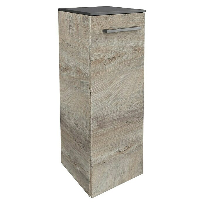 Fackelmann Oxford Hängeschrank midi (Nature Oak Holzoptik, B x T x H: 302 x 320 x 822 mm) | BAUHAUS