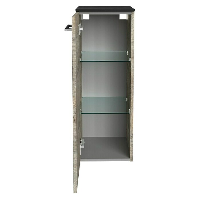 Fackelmann Oxford Hängeschrank midi (Nature Oak Holzoptik, B x T x H: 302 x 320 x 822 mm) | BAUHAUS