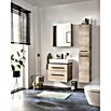 Fackelmann Oxford Waschtischplatte (Schwarz, B x T x S: 606 x 492 x 12 mm) | BAUHAUS