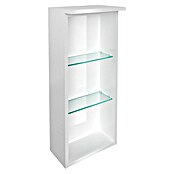 Fackelmann Oxford Bad-Wandregal oben (Weiß, B x T x H: 300 x 200 x 696 mm) | BAUHAUS