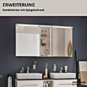 Fackelmann Oxford Bad-Wandregal oben (Weiß, B x T x H: 300 x 200 x 696 mm) | BAUHAUS