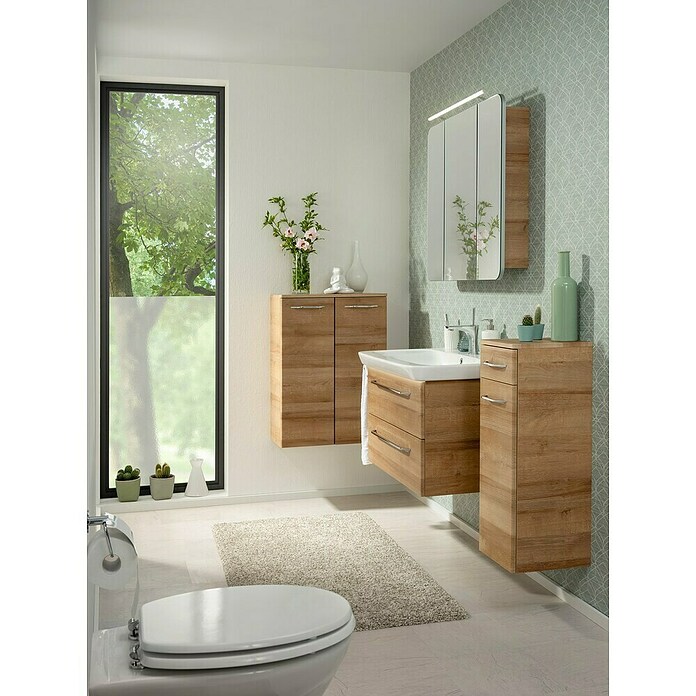 Fackelmann Milano Hängeschrank (Ast Eiche, B x T x H: 602 x 320 x 826 mm) | BAUHAUS