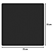 Panadero Placa de protección (An x Al: 75 x 75 cm, Silicato, Negro) | BAUHAUS