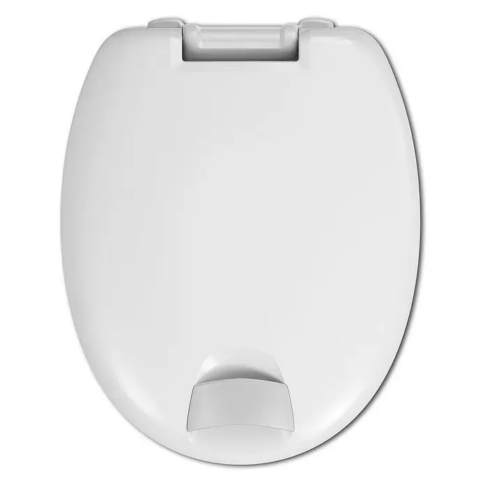 Calmwaters WC-Sitz Erhöht - Duroplast, Weiß, Mit Absenkautomatik - Ein hochwertiger Toilettensitz in Weiß. Er bietet Komfort und Hygiene für jedes Badezimmer. Ideal für eine moderne Badezimmerausstattung.