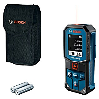 Bosch Professional Medidor de distancia láser PRO GLM 40-31 (Precisión de medición: Típico: ± 1,5 mm, Con pilas)