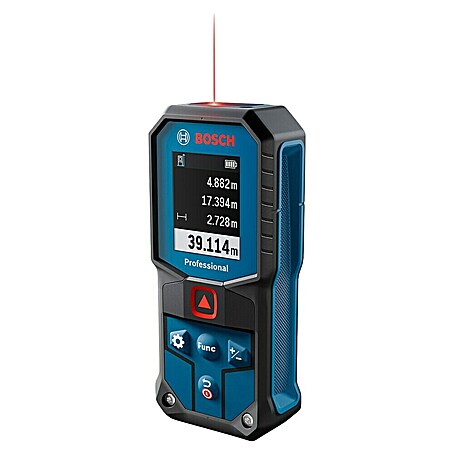 Bosch Professional Laserentfernungsmesser GLM 40-31 (Messgenauigkeit: Typisch: ± 1,5 mm, Mit Batterien)