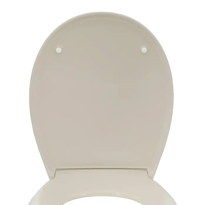 Calmwaters WC-Sitz Original - Duroplast, Beige, Mit Absenkautomatik - WC-Sitz in Beige: Komfortabler und stilvoller Toilettendeckel für Ihr Badezimmer, der Funktionalität und Ästhetik vereint.