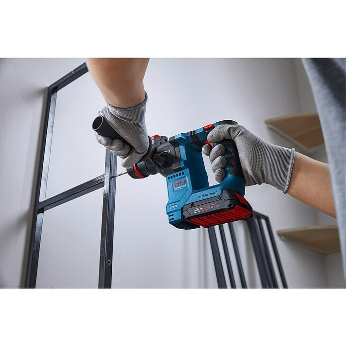 Bosch Professional AMPShare 18V Martillo perforador de batería GBH-18X (18 V, Sin batería, 1,5 J) | BAUHAUS