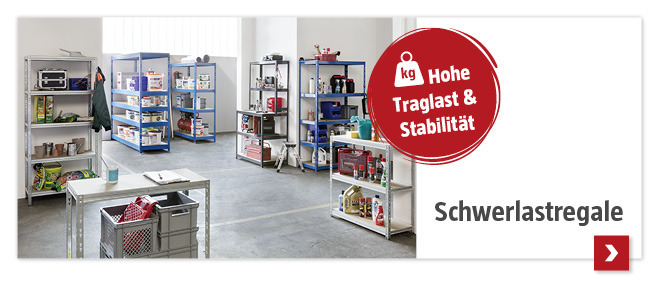 Schwerlastregale entdecken