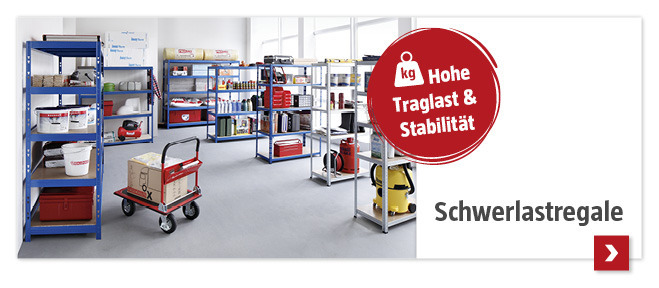 Schwerlastregale entdecken