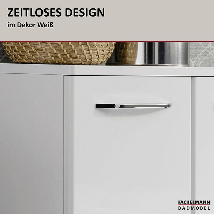Fackelmann Milano Hängeschrank (Weiß, B x T x H: 602 x 320 x 826 mm) | BAUHAUS