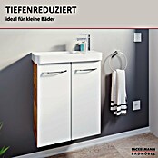 Fackelmann Milano Waschtischunterschrank (Ast Eiche, Weiß, B x T x H: 520 x 275 x 610 mm) | BAUHAUS