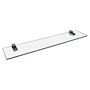 Fackelmann Glasablage (Breite: 60 cm, Chrom)