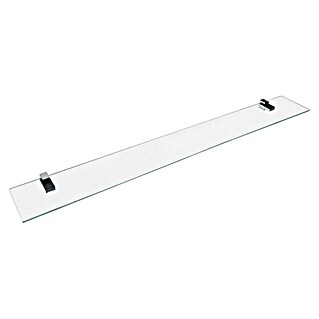 Fackelmann Glasablage (Breite: 100 cm, Chrom)
