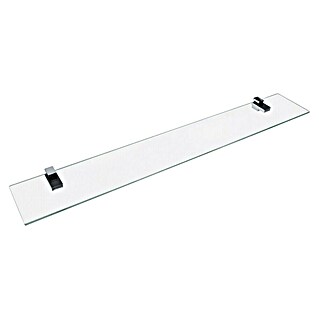 Fackelmann Glasablage (Breite: 80 cm, Chrom)