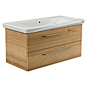 Fackelmann Milano Waschbeckenunterschrank (B x T x H: 1 000 x 476 x 492 mm, Ast Eiche) | BAUHAUS