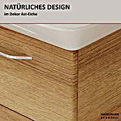 Fackelmann Milano Waschbeckenunterschrank (B x T x H: 1 000 x 476 x 492 mm, Ast Eiche) | BAUHAUS