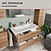 Fackelmann Milano Waschbeckenunterschrank (B x T x H: 1 000 x 476 x 492 mm, Ast Eiche) | BAUHAUS